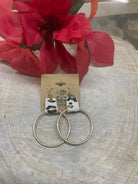 Gold Hoop Leopard Earrings-Earrings-Deadwood South Boutique & Company-Deadwood South Boutique, Women's Fashion Boutique in Henderson, TX