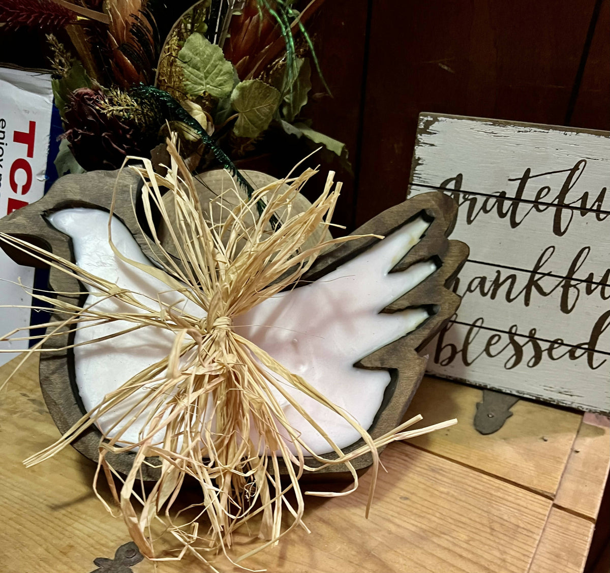 Chicken Wood Bowl Candle-Candles-Vintage Cowgirl-Deadwood South Boutique, Women's Fashion Boutique in Henderson, TX