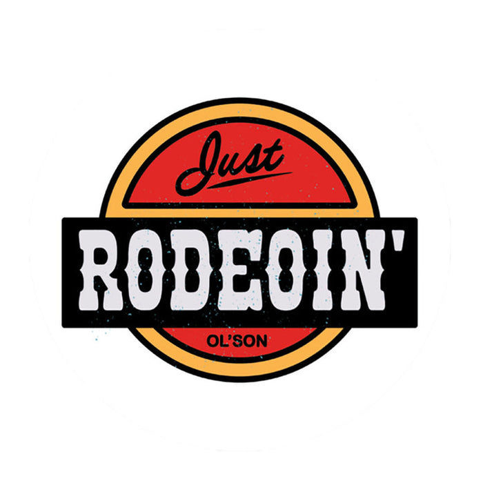 Just Rodeoin Sticker-stickers-Deadwood South Boutique & Company-Deadwood South Boutique, Women's Fashion Boutique in Henderson, TX