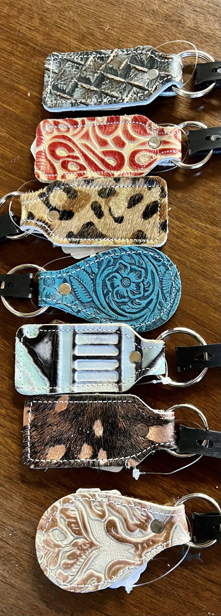 Leather Keychains - Deadwood South Boutique & Company LLC