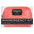 Minimergency Kit Coral Glitter - Deadwood South Boutique & Company LLC