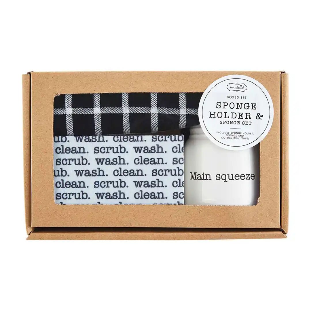 Mud Pie Boxed Sponge Boxed Set - Deadwood South Boutique & Company LLC