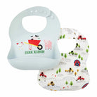Mud Pie Farm Silicone Bib Set - Deadwood South Boutique & Company LLC