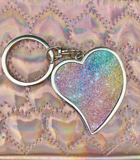 Heart Keychain-Keychains-Checkered Chick Creations-Deadwood South Boutique, Women's Fashion Boutique in Henderson, TX