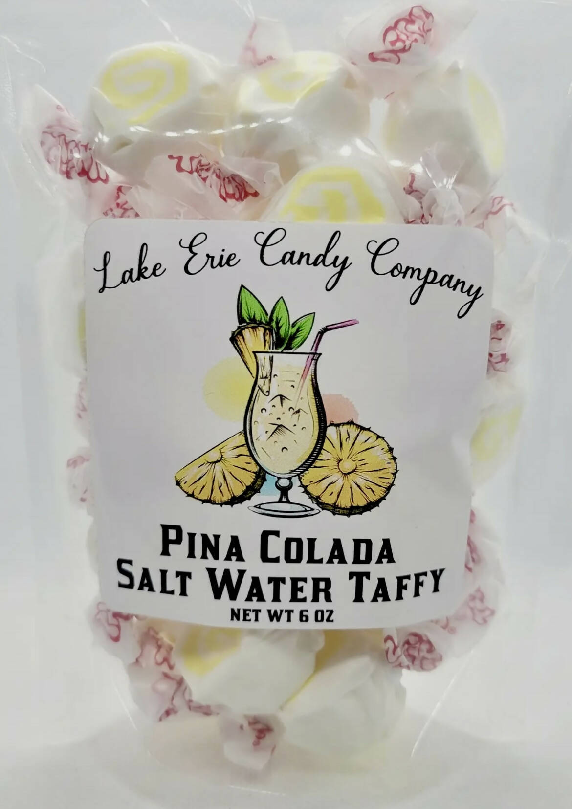 Pina Colada Salt Water Taffy - Deadwood South Boutique & Company LLC