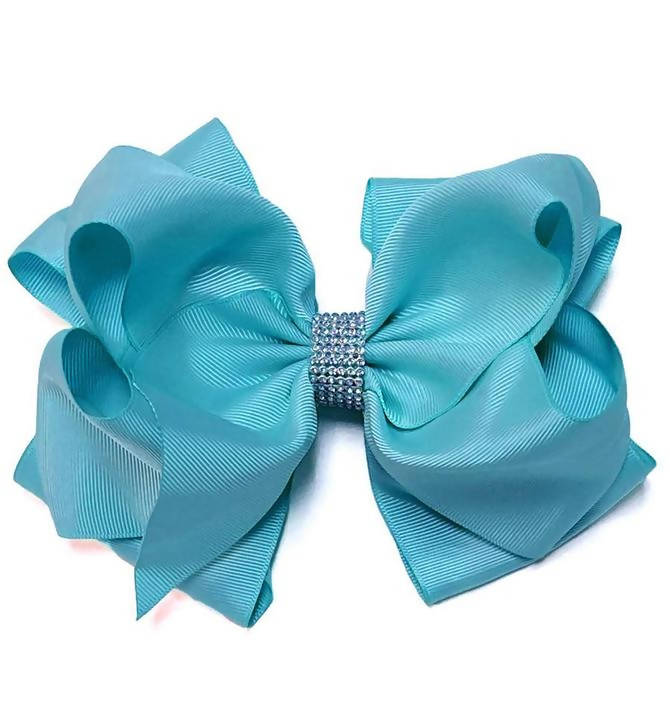 Turquoise Bow-Kids-Deadwood South Boutique & Company-Deadwood South Boutique, Women's Fashion Boutique in Henderson, TX
