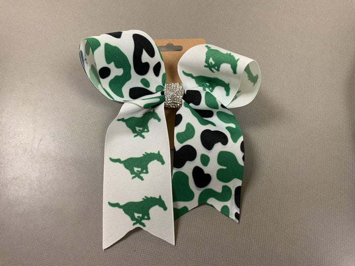 Overton Mustangs Bows-Hair Bows-Faithful Glow-Deadwood South Boutique, Women's Fashion Boutique in Henderson, TX