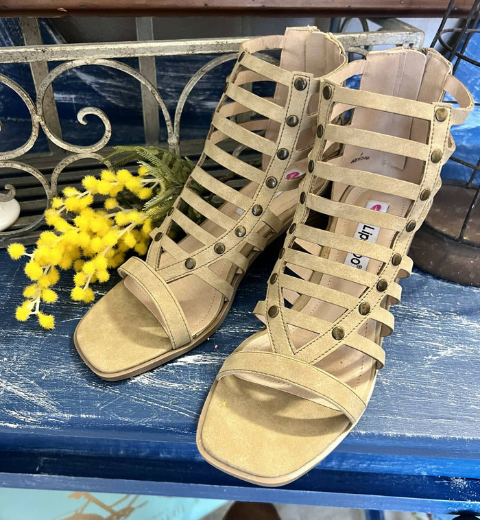 Mina Natural Wedges-Wedges-Vintage Cowgirl-Deadwood South Boutique, Women's Fashion Boutique in Henderson, TX