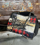 Crazy Heifer Tote Bag-Bags & Purses-Vintage Cowgirl-Deadwood South Boutique, Women's Fashion Boutique in Henderson, TX