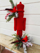 Red Cardinal Nutcracker-Home decor-The Sassy Front Porch-Deadwood South Boutique, Women's Fashion Boutique in Henderson, TX