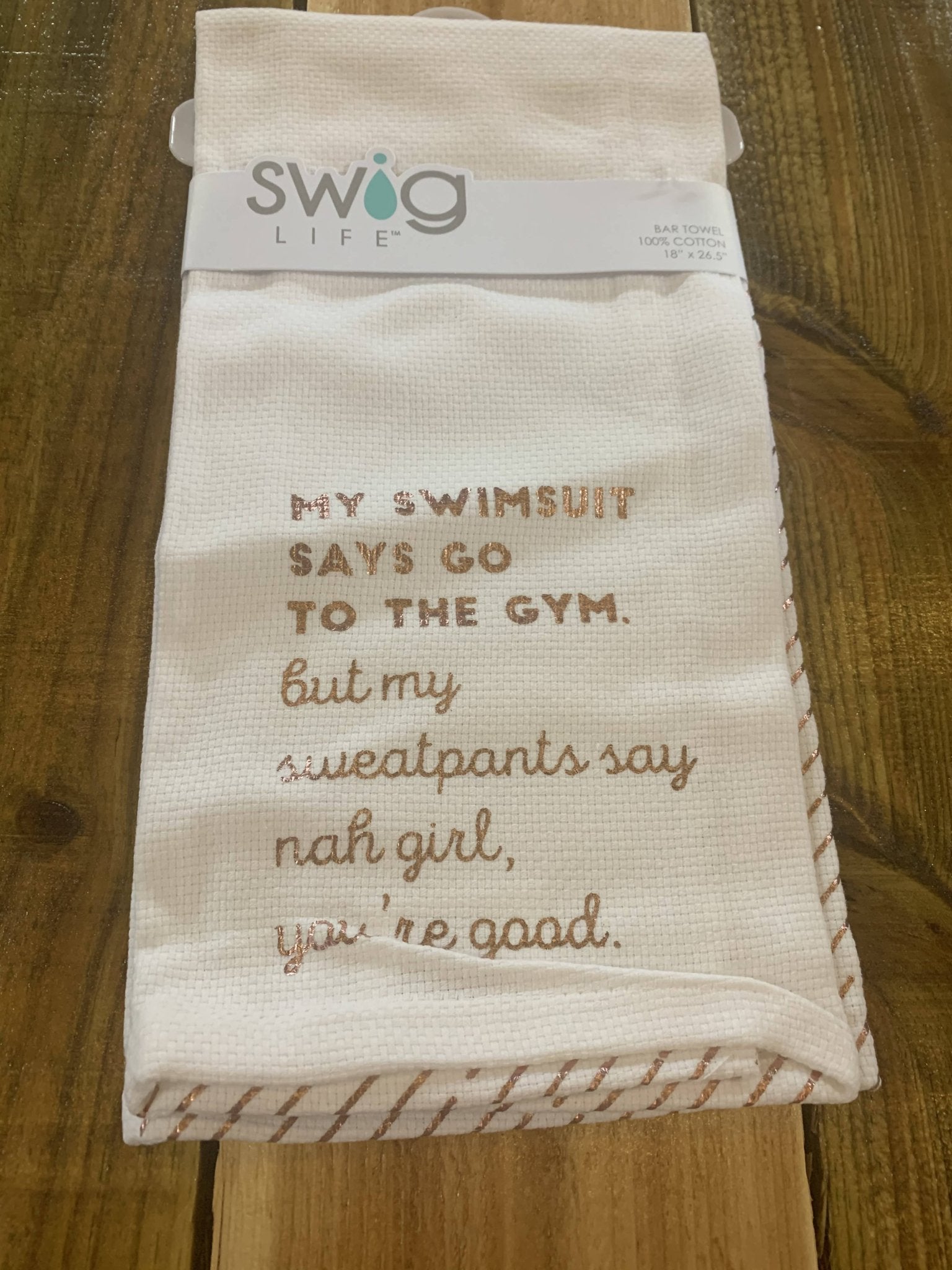 Swimsuit Bar Towel - Deadwood South Boutique & Company LLC