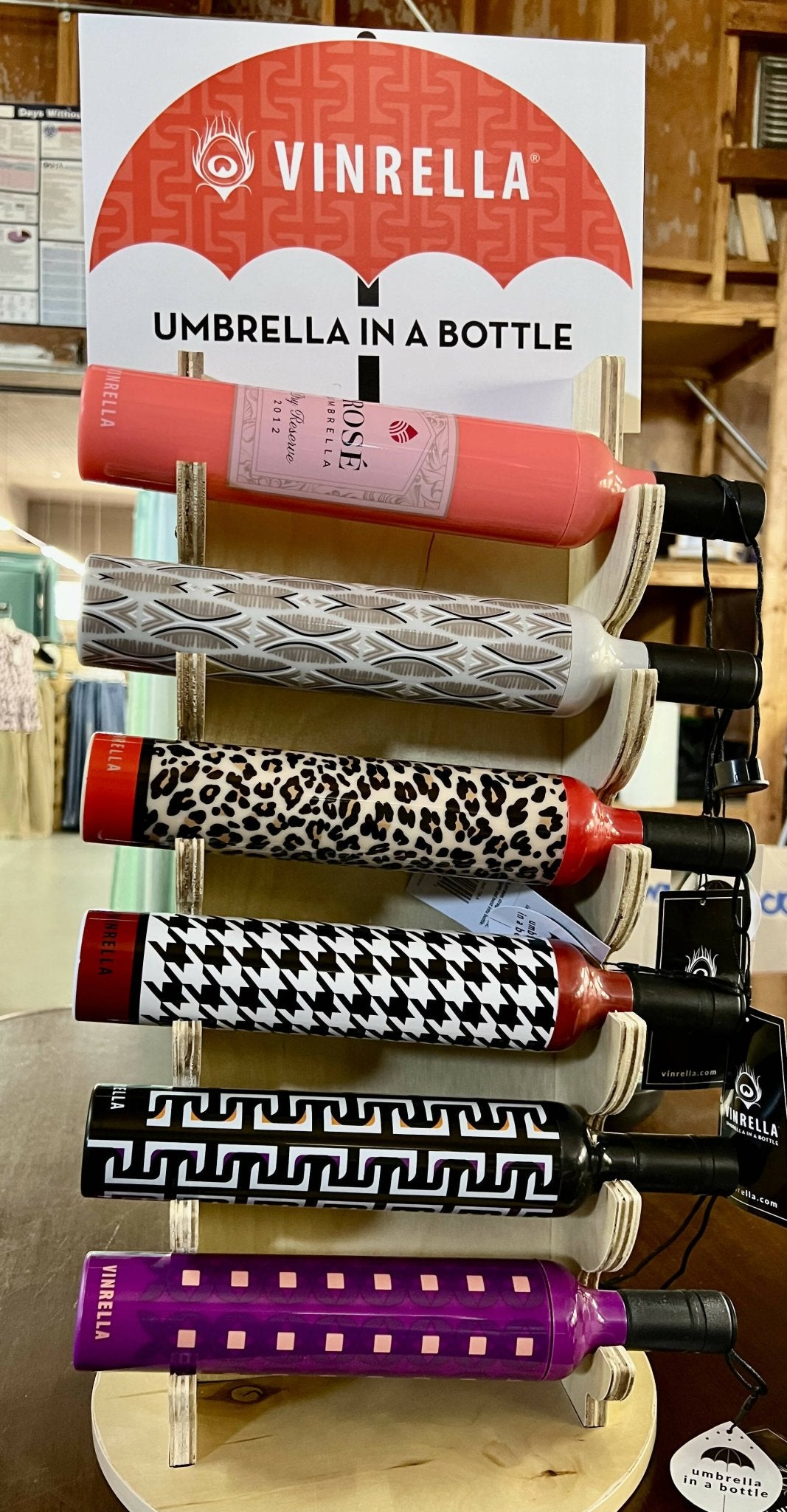Vinrella Umbrella in a Bottle - Deadwood South Boutique & Company LLC
