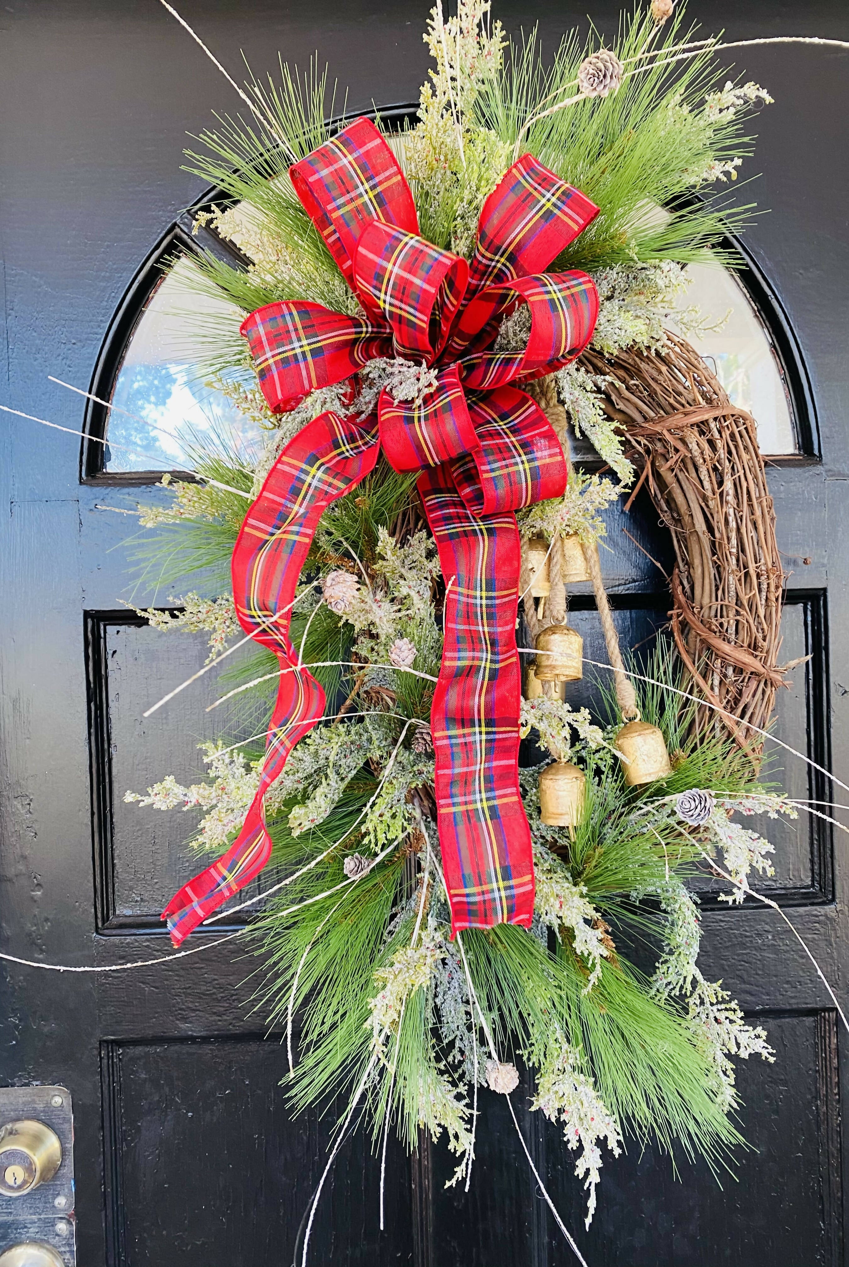 Gold Bell Wreath-Home decor-The Sassy Front Porch-Deadwood South Boutique, Women's Fashion Boutique in Henderson, TX